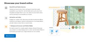 Vistacreate Features