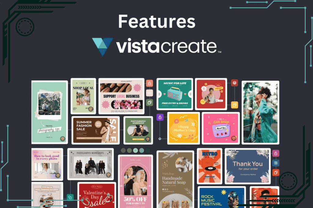 Vistacreate Features